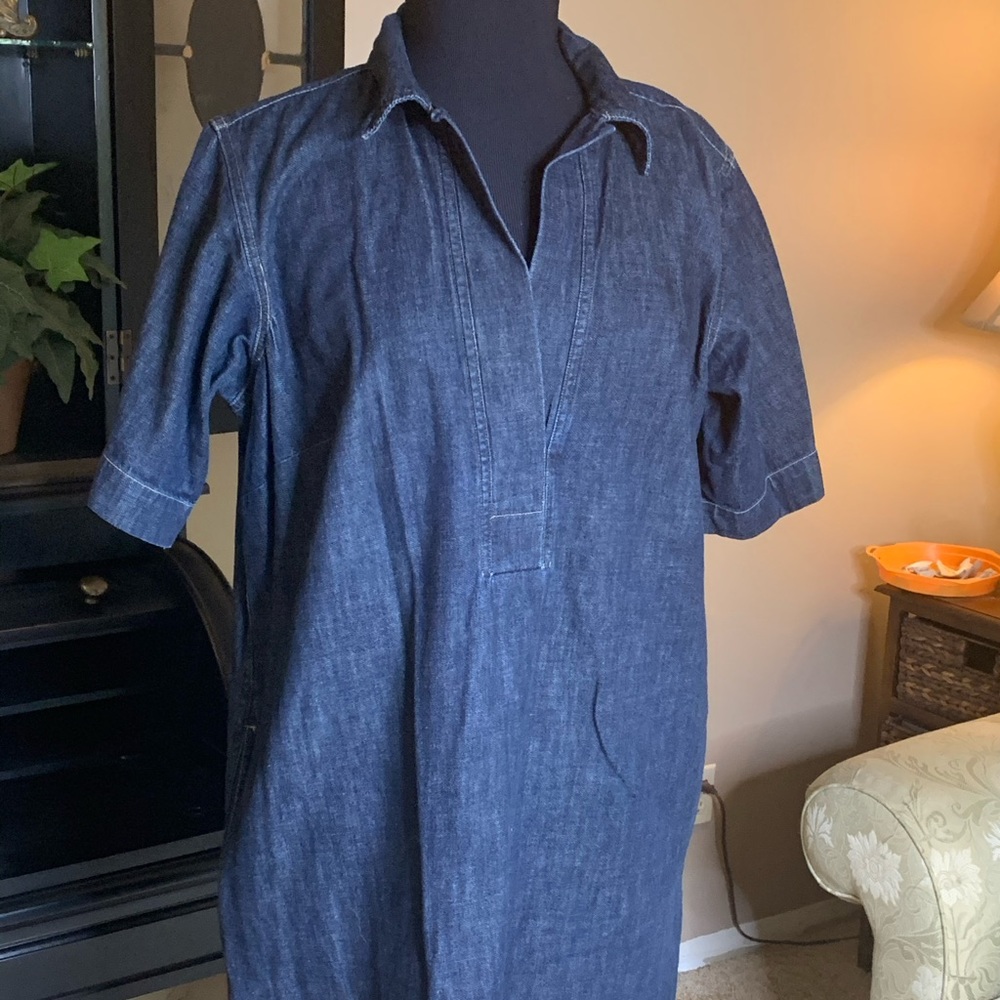 Lauren Ralph Lauren SS denim dress. 1X